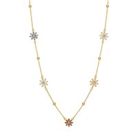 Collier Rosato Femme Gaia in Argent RZGA66